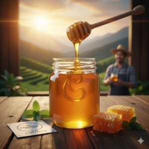 Raw & Unfiltered Wild Honey